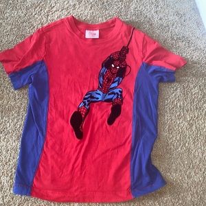 Hanna Andersson marvel spiderman t shirt size 8 130